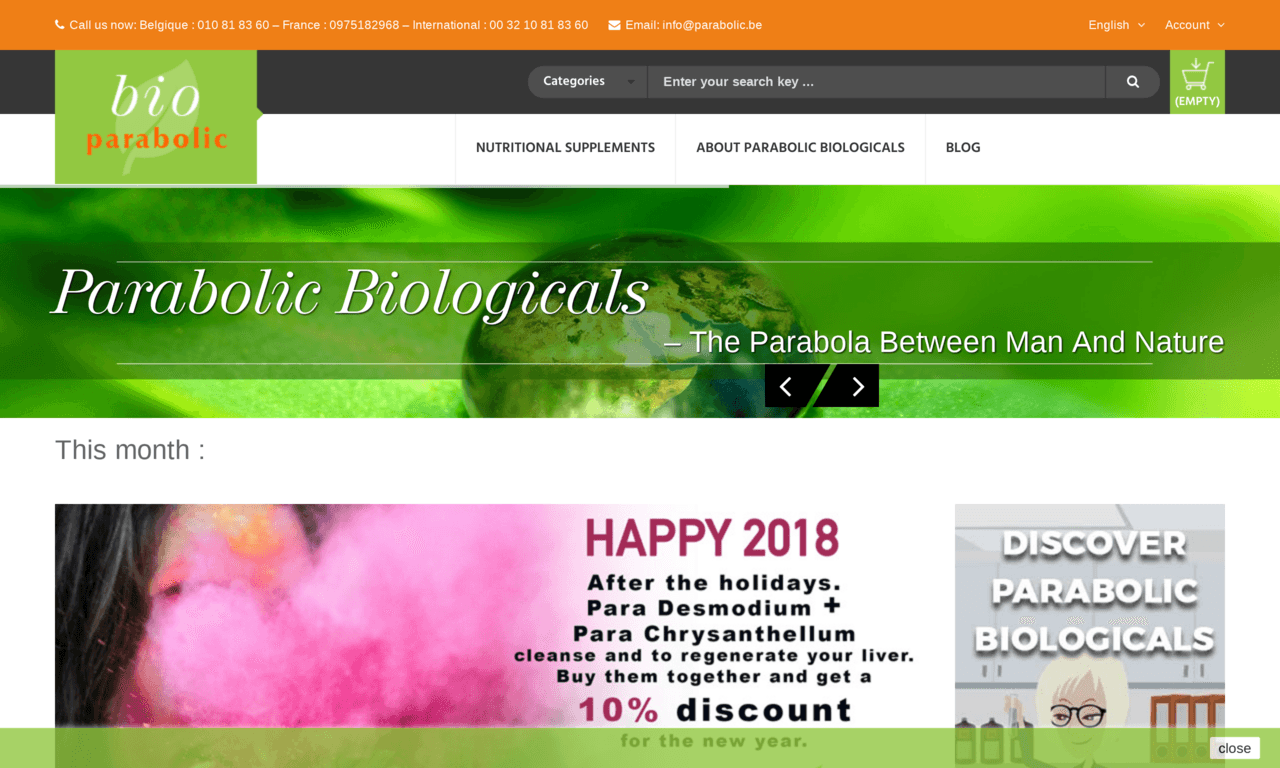 Bioparabolic.com: Compléments alimentaires