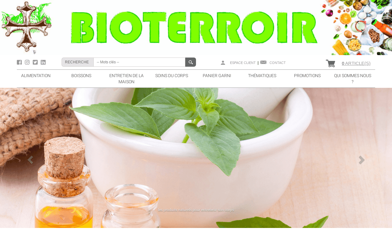 Bioterroir, la nature à votre portée