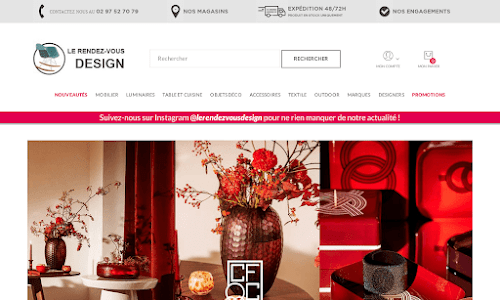 Le Rendez-Vous Design, mobilier contemporain & objets design