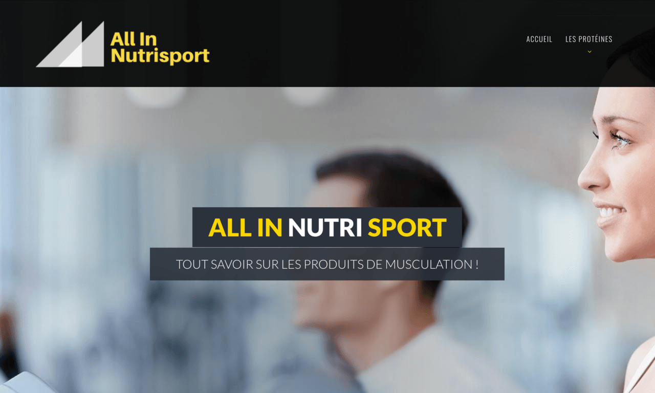 All In Nutrisport Complément alimentaire pour sportif