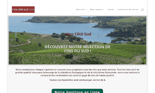 Vins Côté Sud : vente de vin en ligne direct producteur