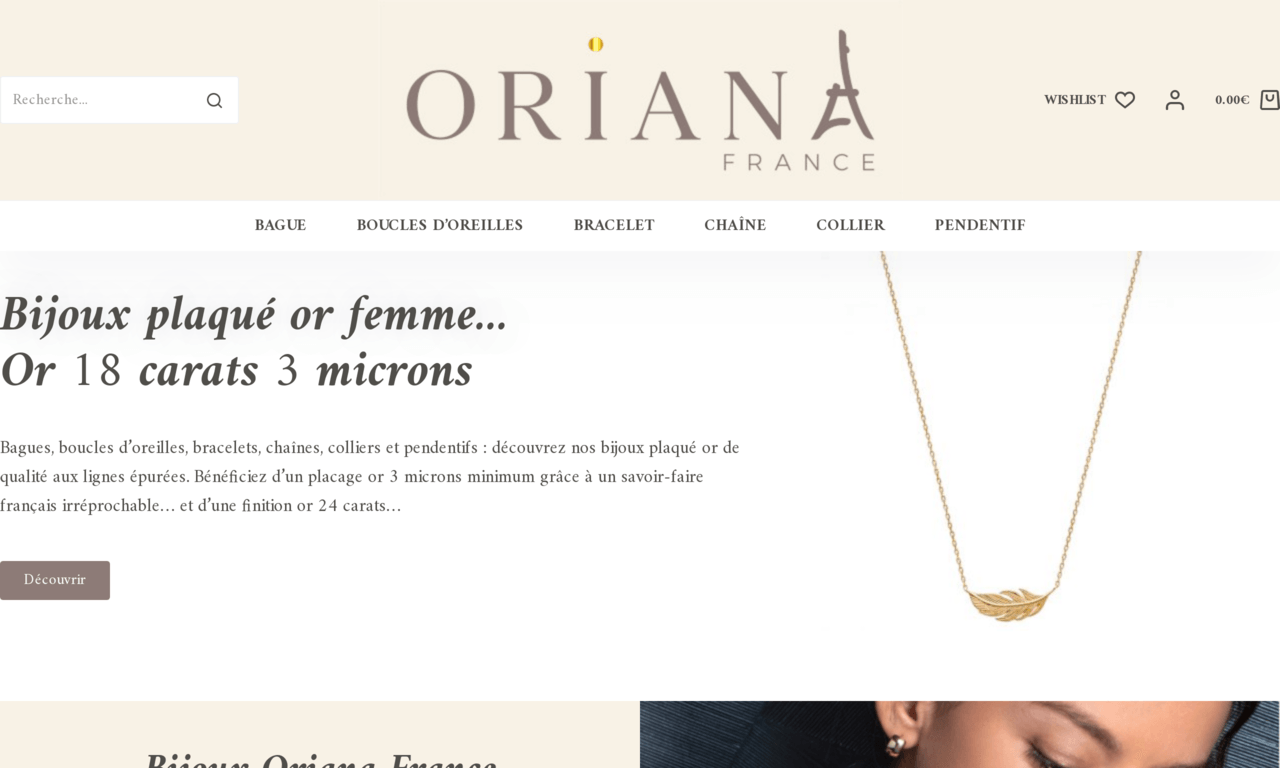 Oriana France Bijoux