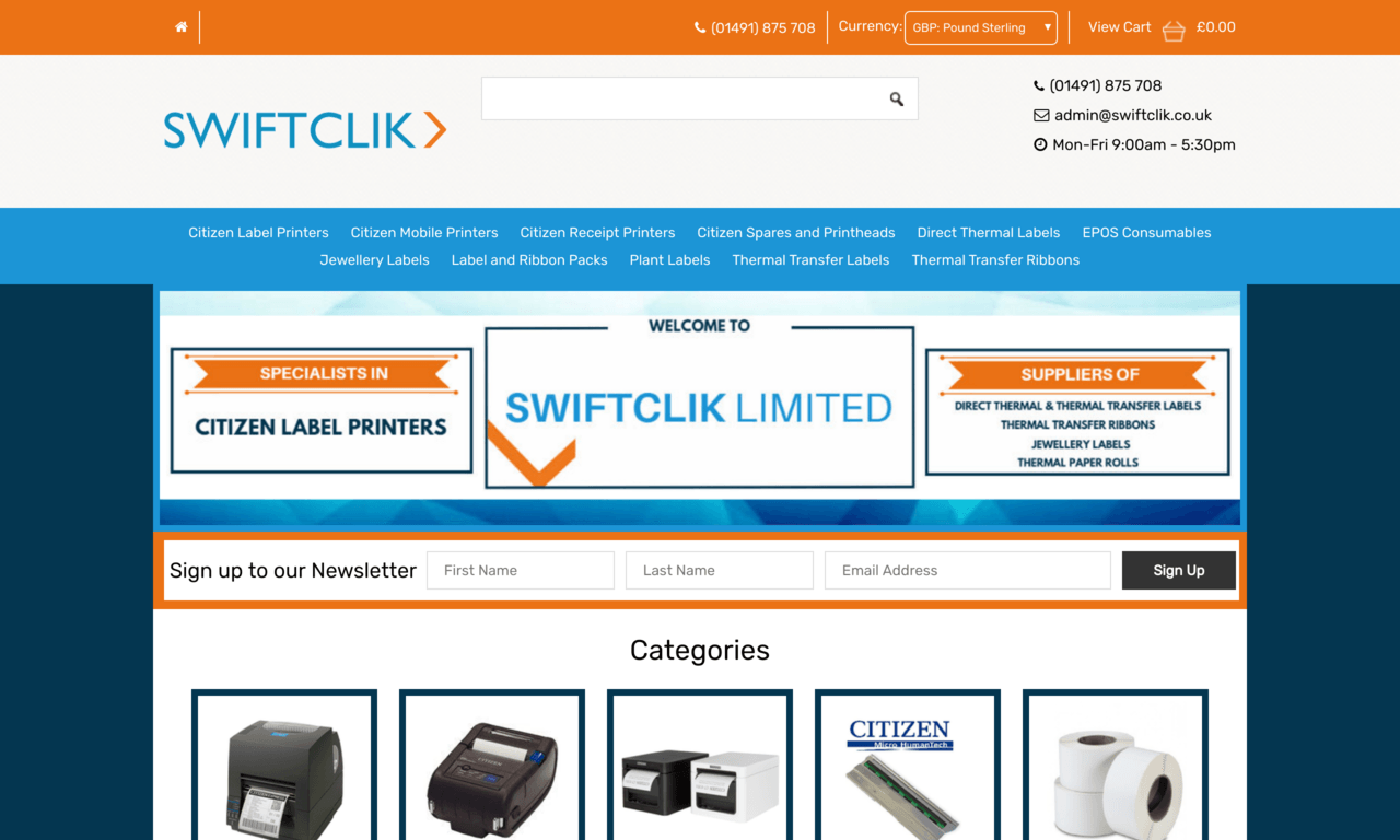 Swiftclik Printers