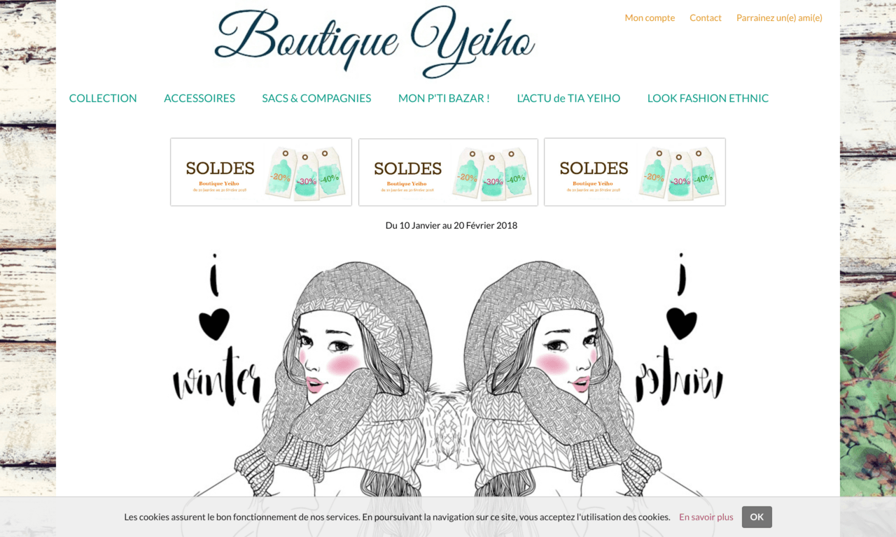 Boutique Yeiho Mode Femme