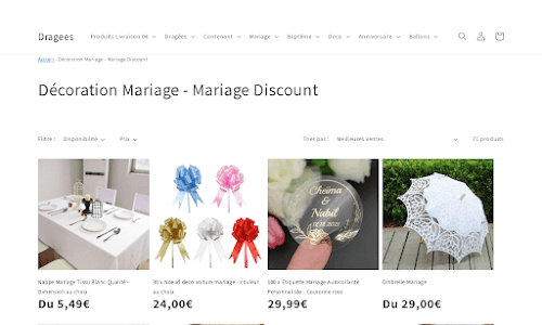 Mariage discount