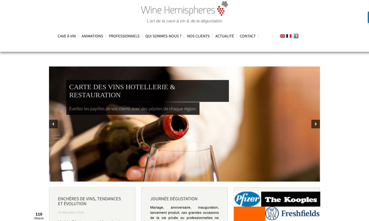 Wine Hemispheres Alcool, vin et spiritueux