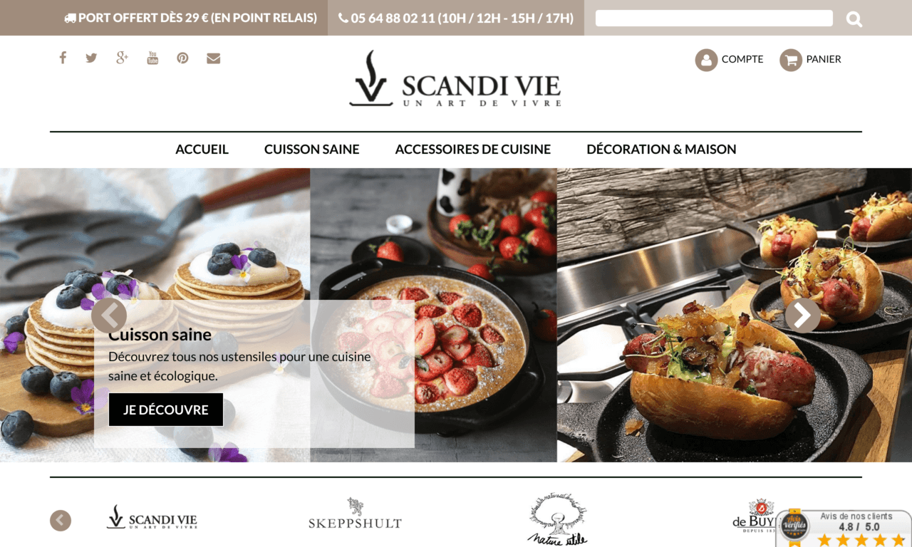 Ustensiles de cuisine Skeppshult : Scandi-Vie