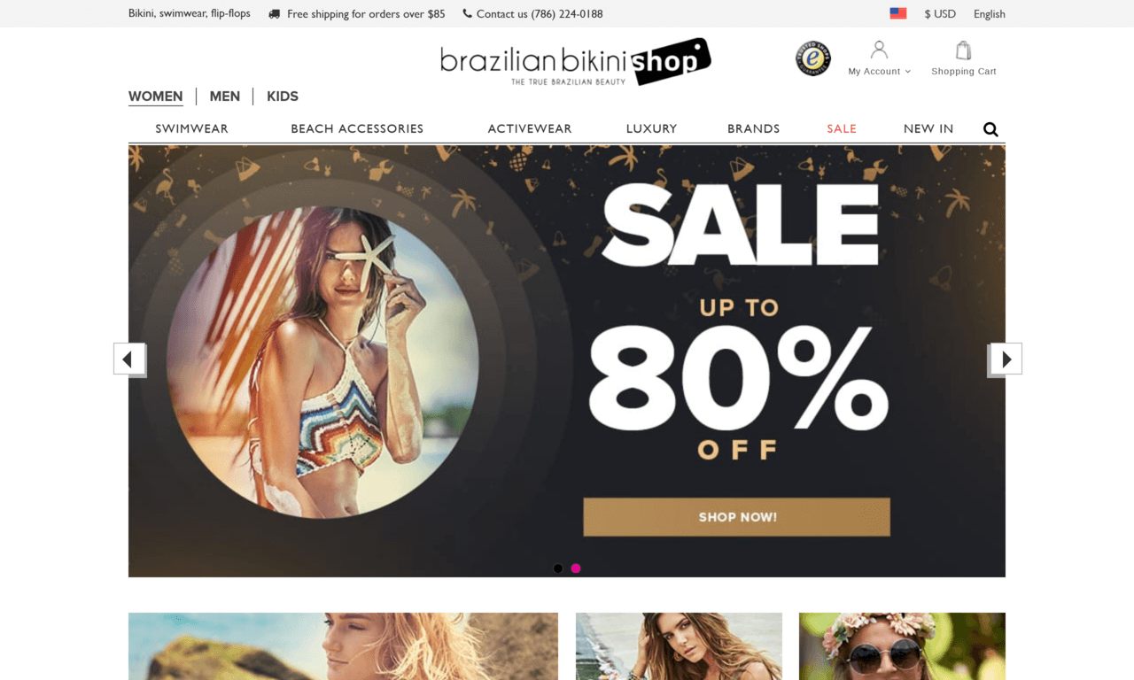 Brazilian Bikini Shop Women's Fashion
