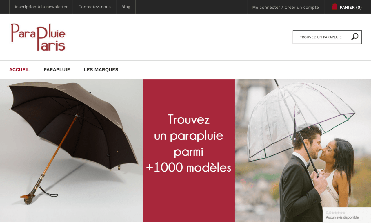 Parapluie Paris Accessoires de mode